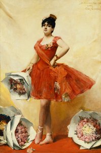 A balett táncos, alkotó: Leon Francois Comerre