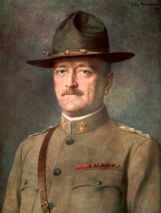 John Joseph „Black Jack” Pershing amerikai tábornok, 1926. alkotó: Leon Hornecker