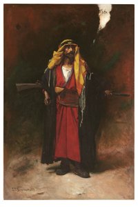 Egy arab gárda (olaj, vászon) alkotó: Leon Joseph Florentin Bonnat