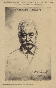 Ferdinand de Lesseps (1805-1894), francia vállalkozó és csatornaépítő alkotó: Leon Joseph Florentin Bonnat
