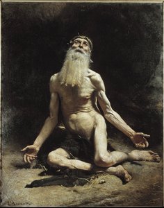 Állás – Leon Bonnat (1833-1922) festménye, olaj, vászon