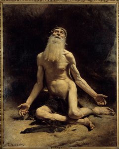 Leon Bonnat (1833-1922) állásfestménye 1880 V. 1,61x1,29 m. Bayonne, Bonnat Múzeum