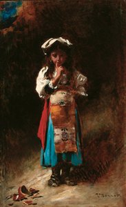 A törött kancsó (olaj, vászon) alkotó: Leon Joseph Florentin Bonnat