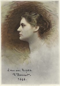 Tanulmányozd Rose Caron profilját alkotó: Leon Joseph Florentin Bonnat