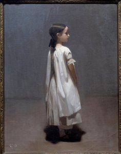 A művész 7-8 év körüli kishúga Leon Joseph Bonnat (1833-1922) festménye 1850 V. 0,35x0,27 m Bayonne, Musee Bonnat alkotó: Leon Joseph Florentin Bonnat