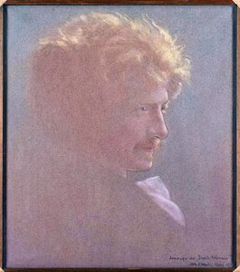 Ignacy Jan Paderewski (1860-1941) portréja (Tisztelgés a Nagy Sark előtt), készítette: Kaufmann, Leon (1872-1933). olajfestmény alkotó: Leon Kamir Kaufman