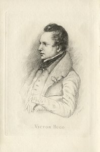 Victor Hugo portréja 1802-1885 alkotó: Leon Noel