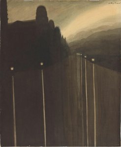Dyke at Night, 1908.