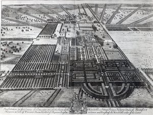 Tollaslabdaház Gloucester megyében, Johannes Kip metszetével