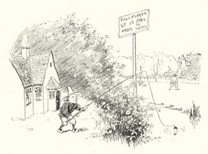 Little Tommy Tittlegouse (metszet) alkotó: Leonard Leslie Brooke