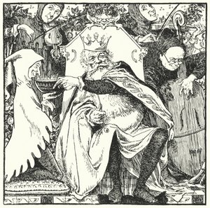 Old King Cole (metszet) alkotó: Leonard Leslie Brooke