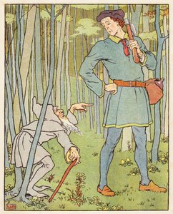 Az aranylúd (színes litográfia)