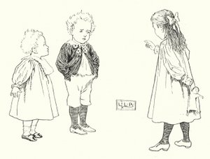 Miből vannak a kisfiúk, miből készülnek; miből vannak a kisfiúk (metszet) alkotó: Leonard Leslie Brooke