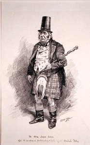 The New John Bull, Punch illusztráció, 1910. október 26-án (toll és tinta papíron)