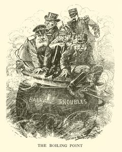 "The Boiling Point", illusztráció Charles L. Graves "Mr Punch