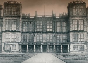 Hardwick Hall, Ő kegyelmének széke, Devonshire hercege, 1907 alkotó: Leonard Willoughby