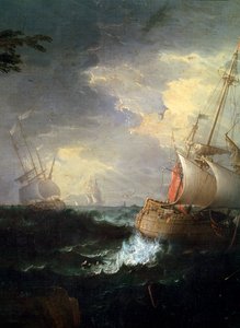 Viharos tenger, 1700-1750. Részlet.