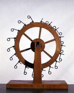 Leonardo da Vinci örökmozgója (Leonardo da Vinci) – Leonardo da Vinci Tudományos és Technikai Múzeuma, Milánó.