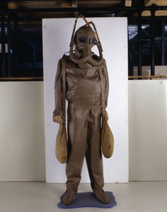 Leonardo da Vinci (Leonardo da Vinci) által tervezett modellből készült búvármodell.