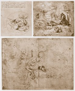 Allegóriák, 15. század. alkotó: Leonardo da Vinci