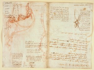 Arundel 263, f.148v alkotó: Leonardo da Vinci