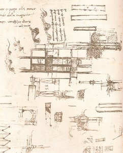 Kastélyok és villák projektjei, c1472-c1519 1883 alkotó: Leonardo da Vinci
