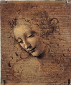 Női fej alkotó: Leonardo da Vinci