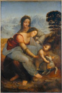 Leonardo da Vinci, Hl. Anna Selbdritt alkotó: Leonardo da Vinci