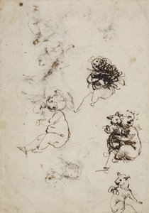 Leonardo da Vinci, 1857.0110.1 tárgy - hátlap (British Museum) alkotó: Leonardo da Vinci