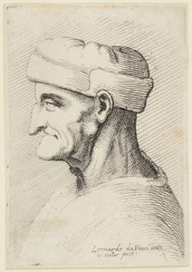Sapkás öregember alkotó: Leonardo da Vinci