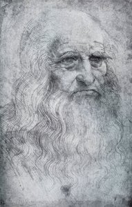 Leonardo da Vinci önarcképe, 1512-1515, 1954 alkotó: Leonardo da Vinci