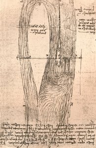 Vázlatos térkép a Loire-ról Amboise-ban, Franciaországban, c1472-c1519 1883 alkotó: Leonardo da Vinci
