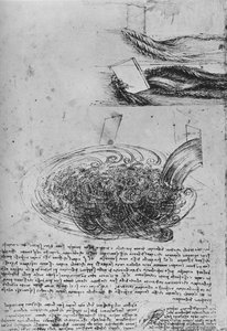 Studies of Water Formations, c1480 1945 alkotó: Leonardo da Vinci