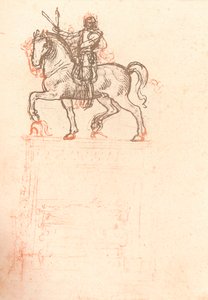 Tanulmány a Sforza-emlékműhöz, c1482-c1499 1883 alkotó: Leonardo da Vinci