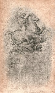 Tanulmány a Sforza-emlékműhöz, c1482-c1499 1883 alkotó: Leonardo da Vinci