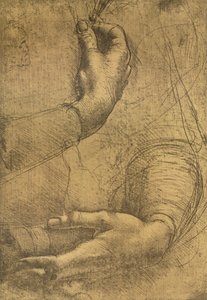 Női kezek tanulmányozása, c1472-c1519 1883 alkotó: Leonardo da Vinci
