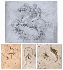 A Sforza-emlékmű, c1488-1493 alkotó: Leonardo da Vinci