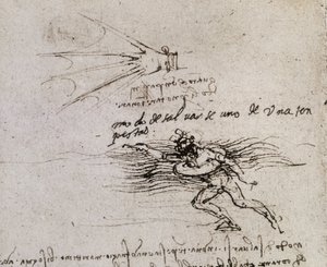 A pálma és a bója, Codex Atlantic alkotó: Leonardo da Vinci