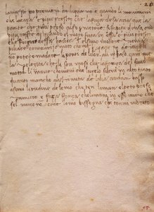 Aláírás nélküli kivonat a Codex Trivulzianusból alkotó: Leonardo da Vinci