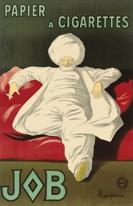 Reklámplakát a selyempapírhoz Job, c. 1930. alkotó: Leonetto Cappiello