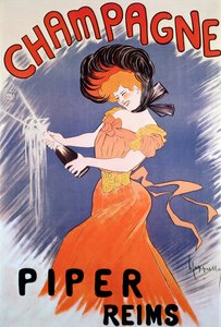 Piper Champagne reklámplakátja, 20. század alkotó: Leonetto Cappiello