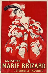 Anisette Marie Brizard, 1928. alkotó: Leonetto Cappiello