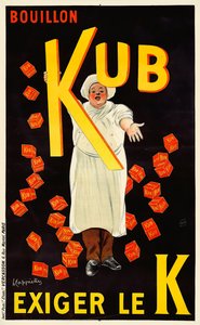 Bouillon Kub, c. 1911. alkotó: Leonetto Cappiello