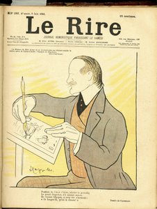 Leonetto Cappiello dit Cappiello (1875-1942) illusztrációja a Le Rire borítójára alkotó: Leonetto Cappiello