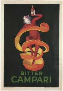 a Bitter Campari reklámja alkotó: Leonetto Cappiello