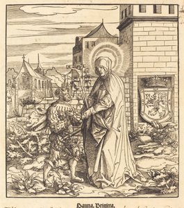 Szent Bridget alkotó: Leonhard Beck