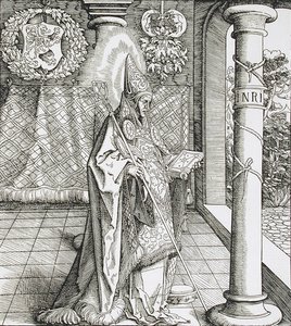 Szent Faraílda alkotó: Leonhard Beck