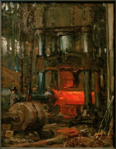 Leonhard Sandrock, hidraulikus prés