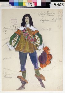 Wolfgang Amadeus Mozart „Don Giovanni” jelmezterve alkotó: Leonid Mihhaylovich Brailovsky