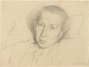 A művész nővére, Marie von Kalckreuth